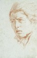 The Head of young Man - Lorenzo Tiepolo