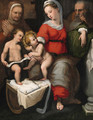 The Holy Family with Saint Anne and the Infant Saint John the Baptist - Lorenzo Sabatini