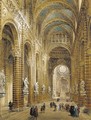 Interior of the cathedral at Sienna - Louis Haghe