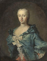Portrait of Adrienne Lecouvreur - Louis De Fontaine