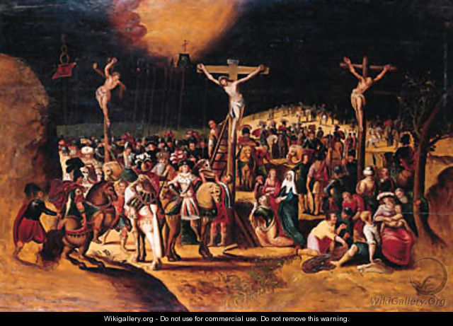 The Crucifixion 2 - Louis De Caullery