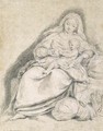 The Madonna and Child - Louis the Younger Boullogne