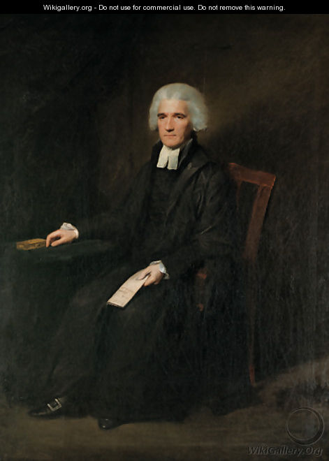 Portrait of John Grant of Kilgraston (d.1793), full-length, seated, in black gown with white bands, a letter in his left hand - Lemuel-Francis Abbott