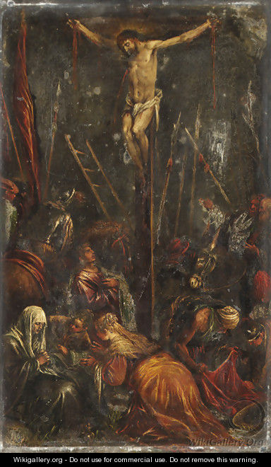 The Crucifixion - Leandro Bassano