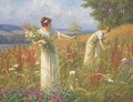 Picking Wildflowers - Leopold-Franz Kowalsky