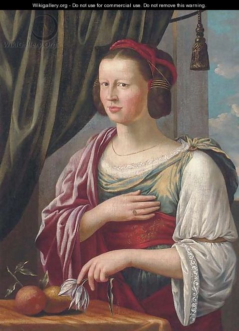 Portrait of a lady - Leonhard Beck