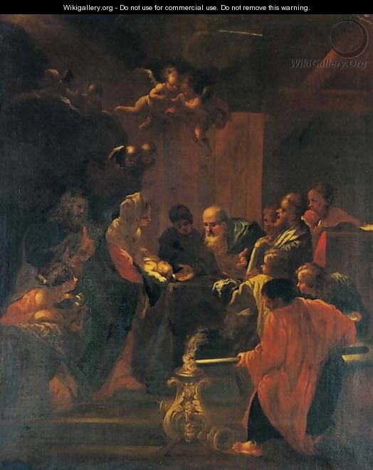 The Presentation in the Temple - Livio Mehus