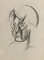 Study of a Cubist Head - Lyubov Popova