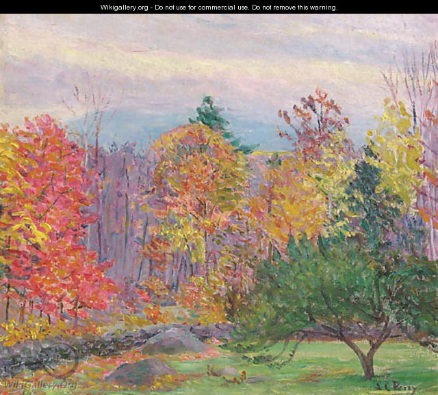 Landscape at Hancock, New Hampshire - Lilla Calbot Perry