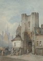 Castle gateway, Derdelburg, Ghent - Lewis John Wood
