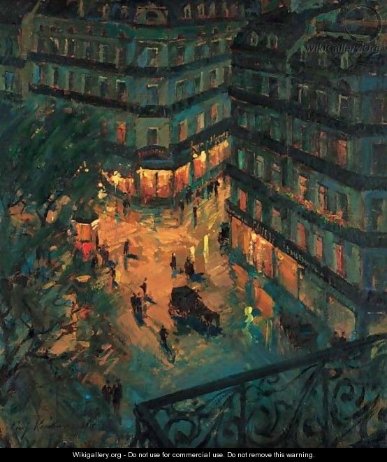 Paris by Night 2 - Konstantin Alexeievitch Korovin
