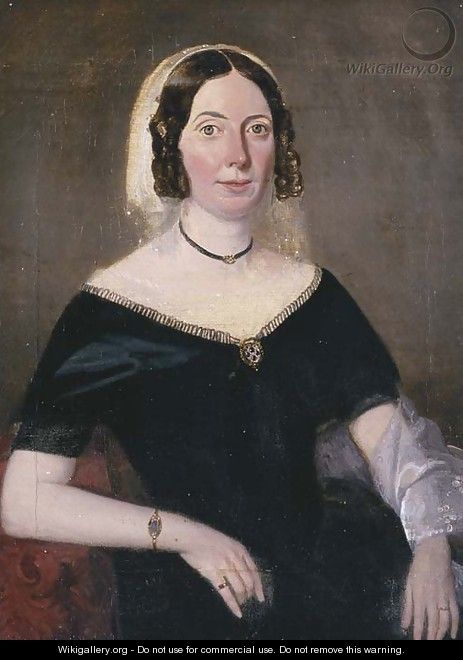 Portrait of a Lady - Geelmuyden Bull Knud