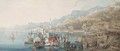 Two views of Genoa, Italy - Lady Sophia Dunbar