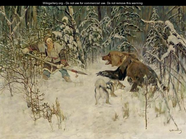 Bear Hunt - Konstantin Semenovich Vysotskii