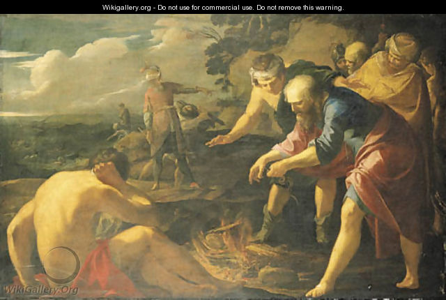 San Paolo: naufragio a Malta dans immagini sacre painting1