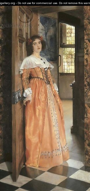 At the Doorway - Laura Theresa Epps Alma-Tadema