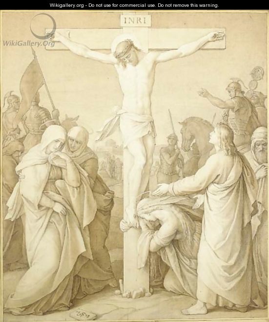 The Crucifixion - Julius Schnorr Von Carolsfeld