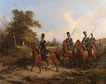 The Life-Guards Atamanskii Cossack Regiment on Manoeuvres - Karl Friedrich Schulz