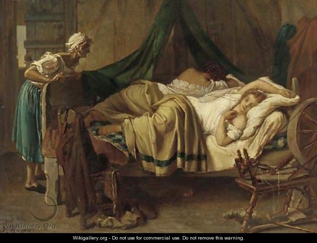 Sleeping beauties - Jules Joseph Meynier