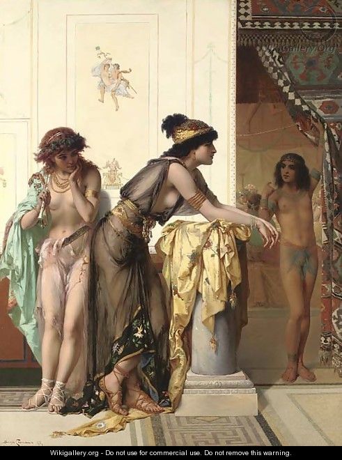 The dancing girls - Pierre Oliver Joseph Coomans