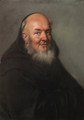 Portrait of a Capuchin monk, bust length - Joseph Vivien