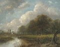A quiet day near the mill - Joseph Thors