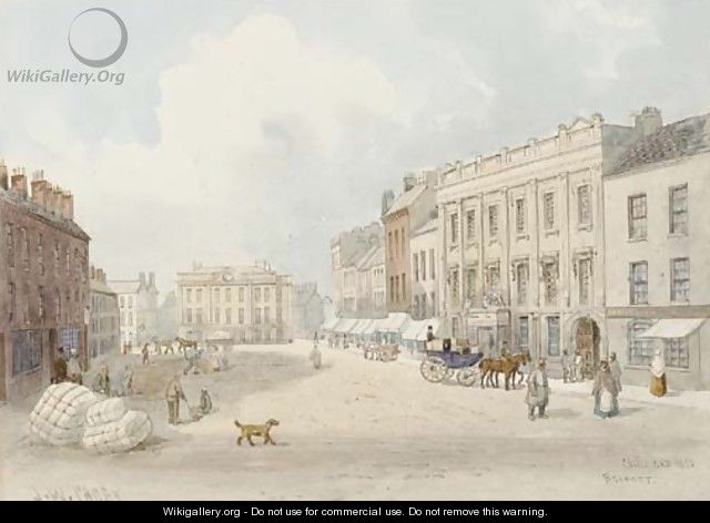 View of the High Street, Belfast - Joseph William Carey