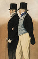 Admiral Rous and Mr Payne, three-quarter length - Joshua Dighton
