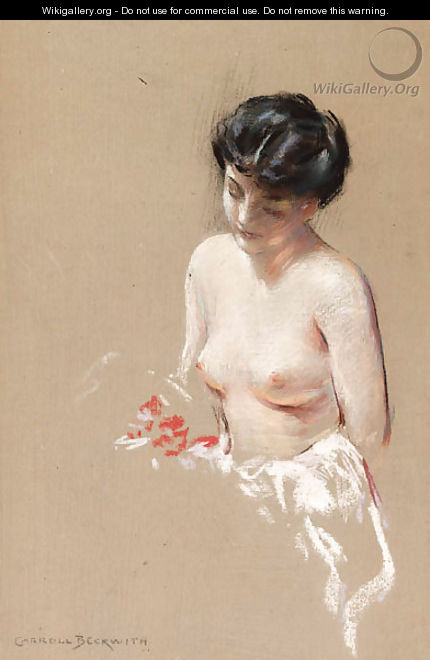 Nude Woman - James Carroll Beckwith