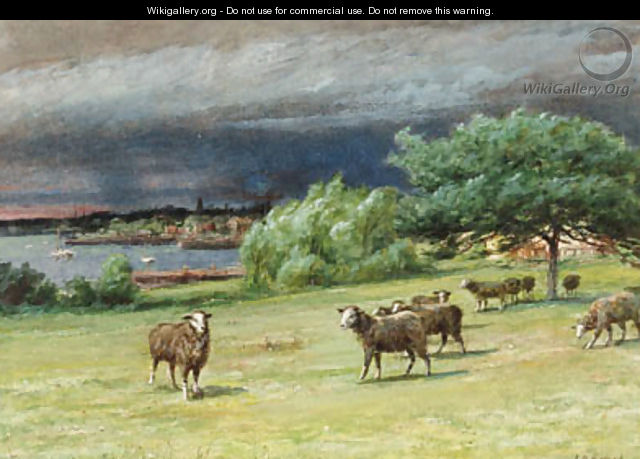 The Chicken House and A Coming Squall at Mattapoisett - James Brade Sword