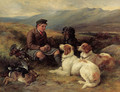 The midday meal on the moors - James Hardy Jnr