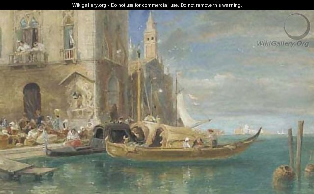 Venice, with Santa Maria della Salute in the distance - James Holland