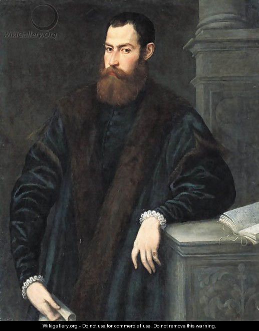 Portrait of a gentleman 2 - Jacopo Tintoretto (Robusti)