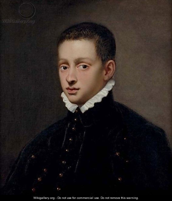 Portrait of a boy - Jacopo Tintoretto (Robusti)