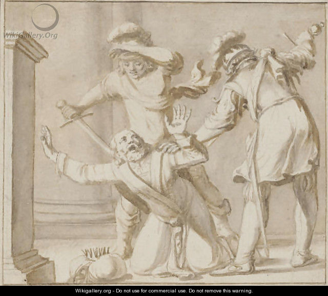 The death of Belshazzar - Jacques Stella