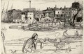 Black Lion Wharf 2 - James Abbott McNeill Whistler