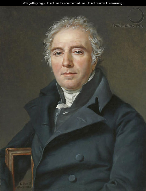Portrait of Ramel de Nogaret - Jacques Louis David