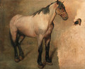 Study of a bay Horse - Jacques Laurent Agasse