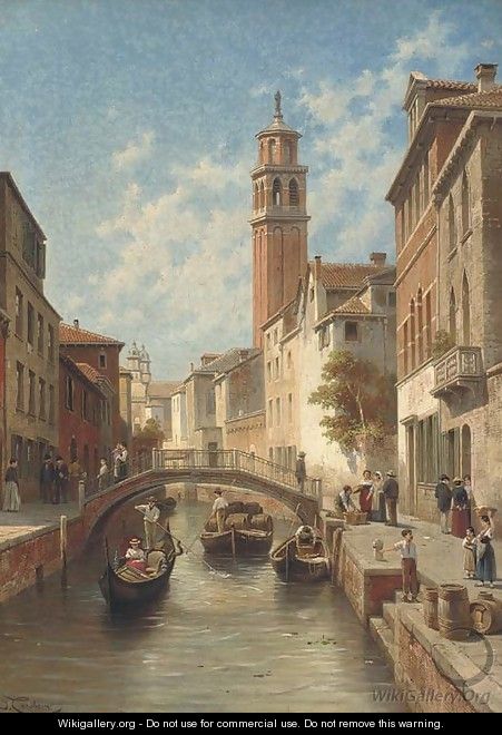 Venetian backwater - Jacques Carabain