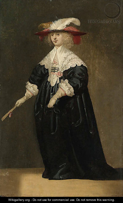 Portrait of a lady 2 - Jacob Fransz van der Merck