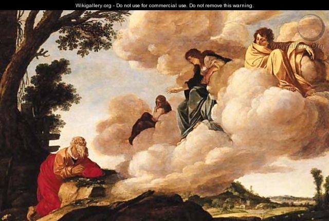 Abraham and the three Angels - Jacob Pynas