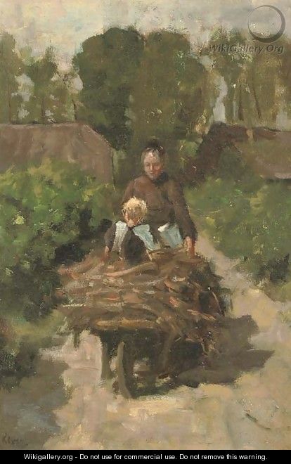 In the wheelbarrow - Jacob Simon Hendrik Kever