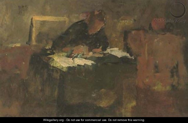 In the study - Jacob Simon Hendrik Kever