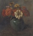 A colourful bouquet - Jacob Simon Hendrik Kever