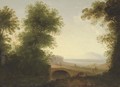 Classical landscape with the Flight into Egypt - Jacob More