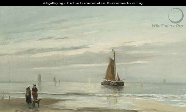 Aan de Noordzee - Jacob Willem Gruijter
