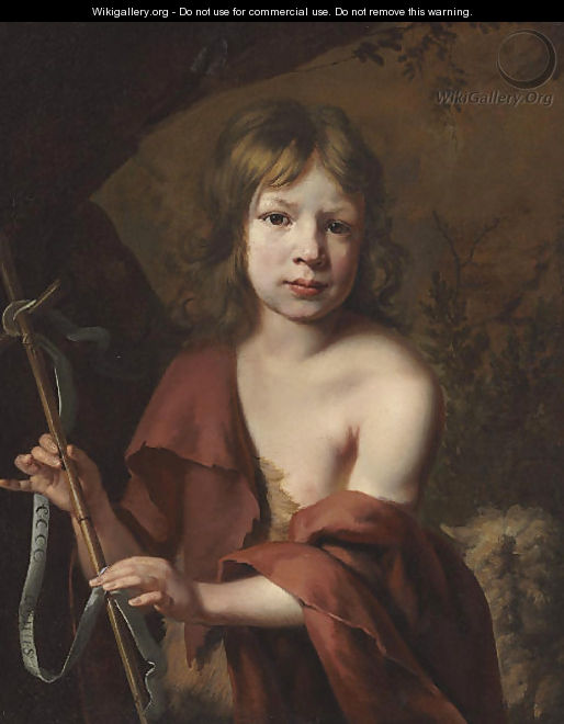 Portrait of a boy as Saint John the Baptist - Jacob van, the Elder Oost