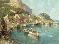 A fishing village on the Amalfi coast - Italian School