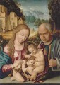The Holy Family with the Infant Saint John the Baptist - Italo-Spanish School