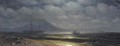 Moonlit view of the Bay of Naples - Ivan Konstantinovich Aivazovsky